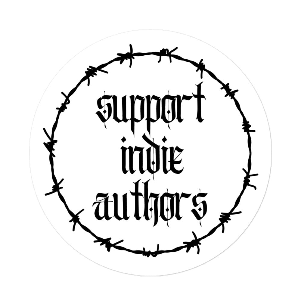 Support Indie Authors Sticker
