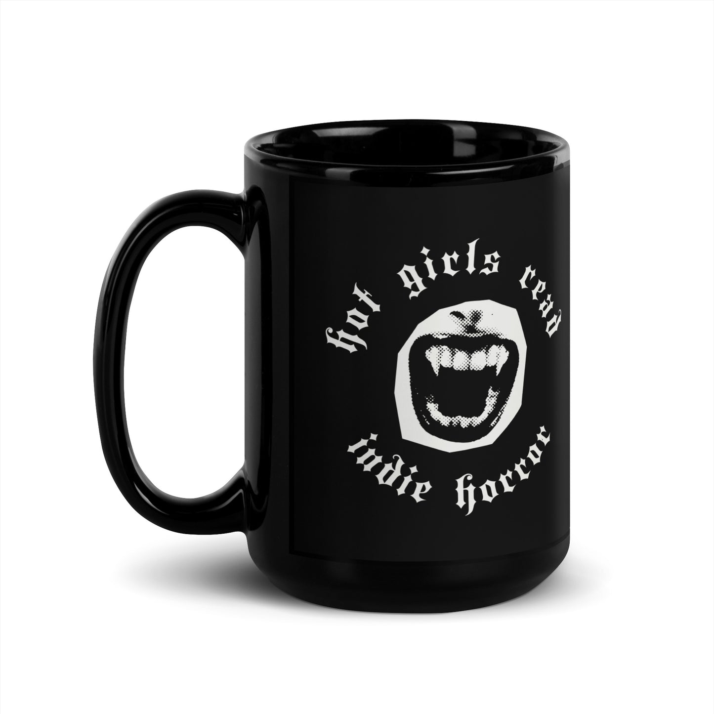 Hot Girls Read Indie Horror Mug