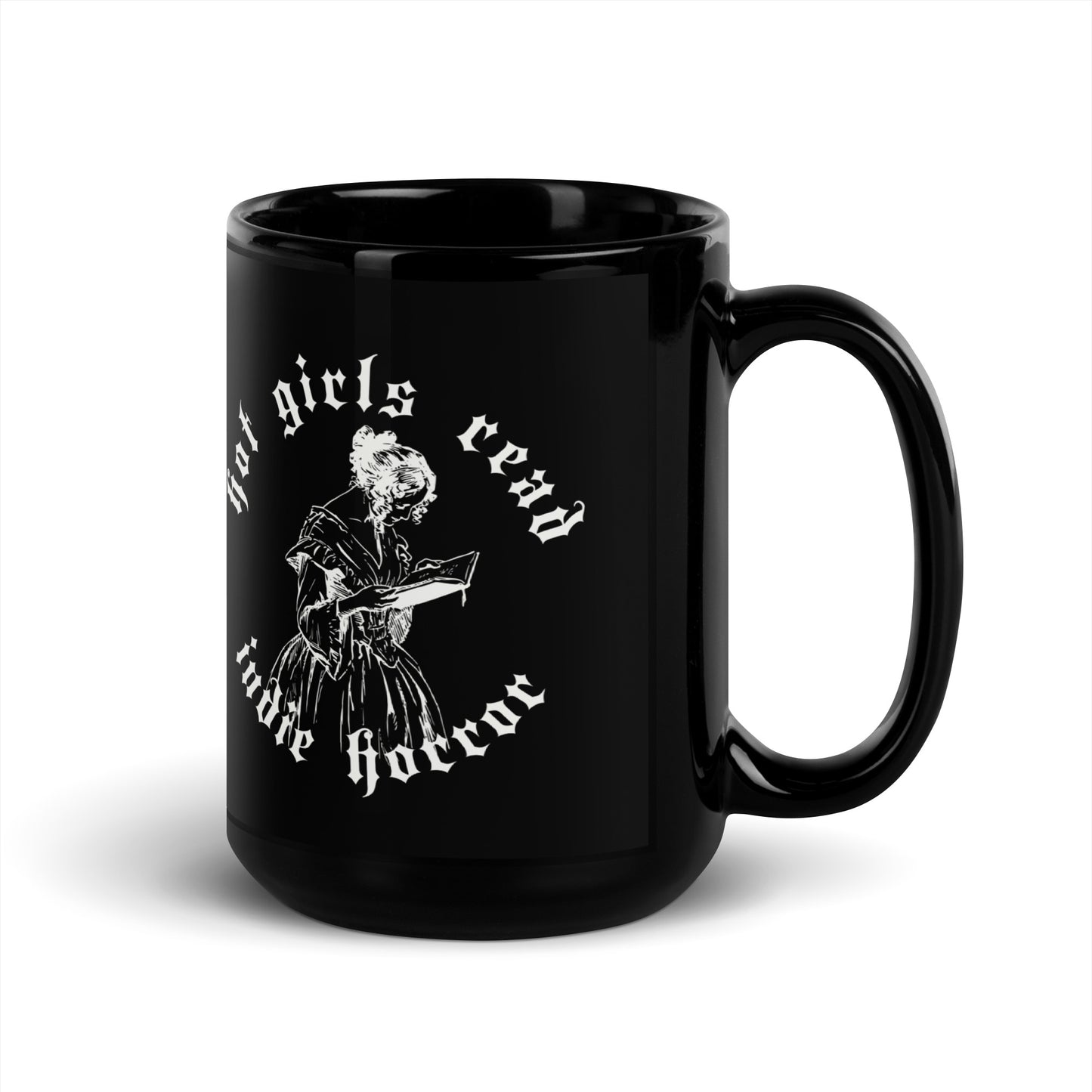 Hot Girls Read Indie Horror Books Mug