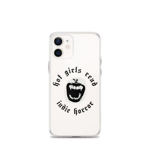 Hot Girls Love Indie Horror Clear Case for iPhone® - Black Label