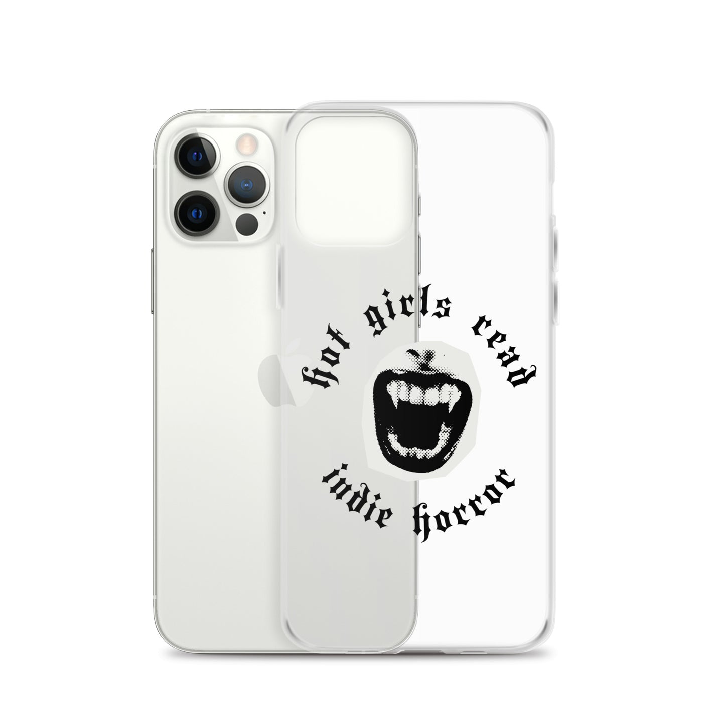 Hot Girls Love Indie Horror Clear Case for iPhone® - Black Label