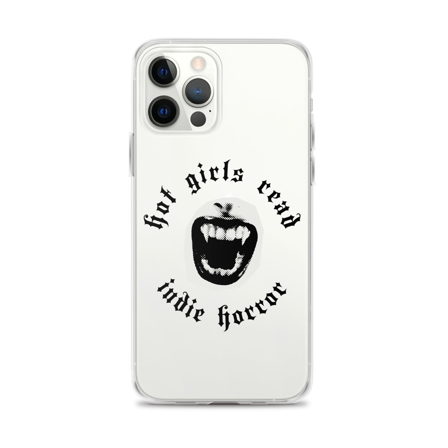 Hot Girls Love Indie Horror Clear Case for iPhone® - Black Label