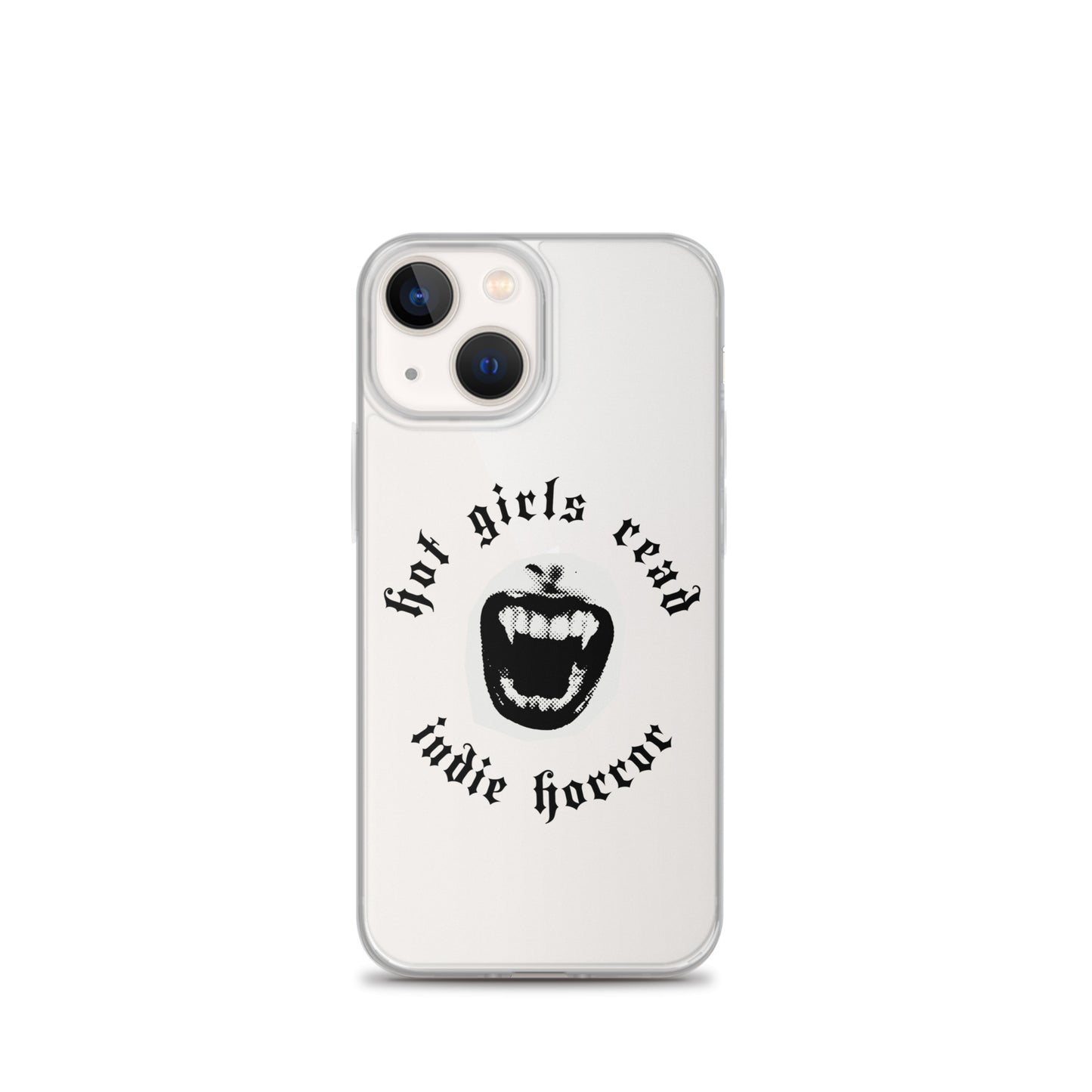 Hot Girls Love Indie Horror Clear Case for iPhone® - Black Label