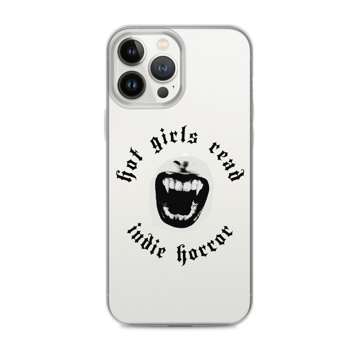 Hot Girls Love Indie Horror Clear Case for iPhone® - Black Label