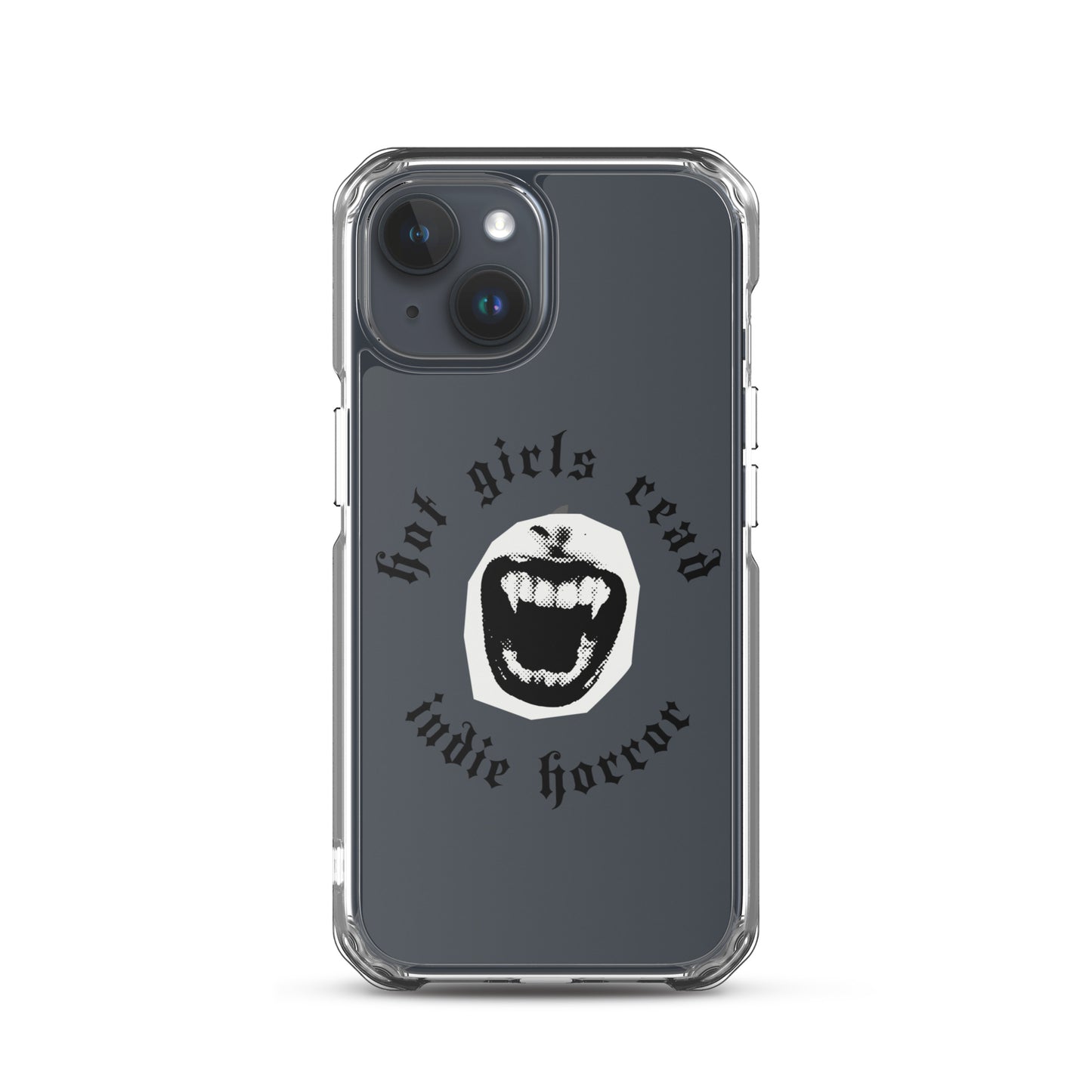 Hot Girls Love Indie Horror Clear Case for iPhone® - Black Label