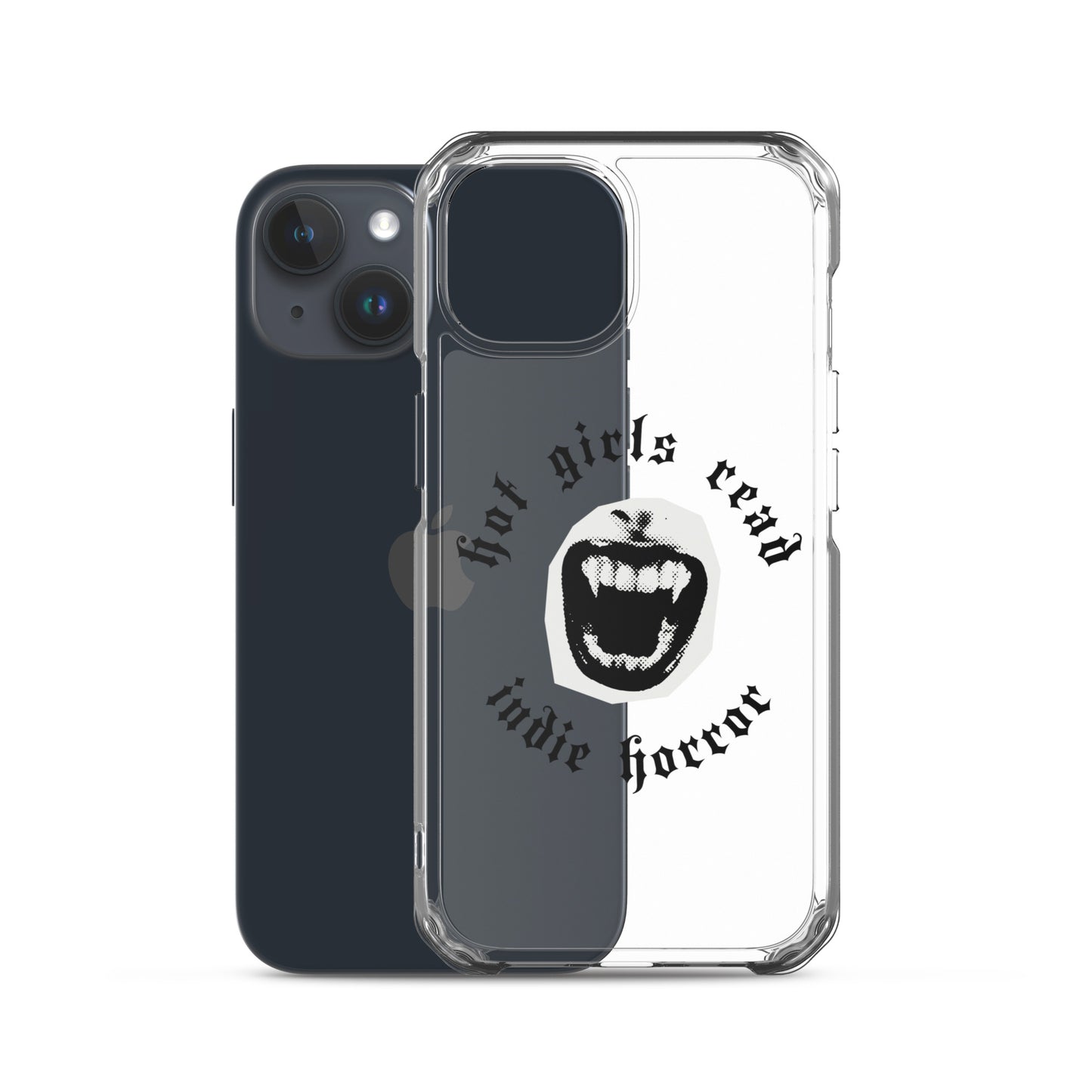 Hot Girls Love Indie Horror Clear Case for iPhone® - Black Label