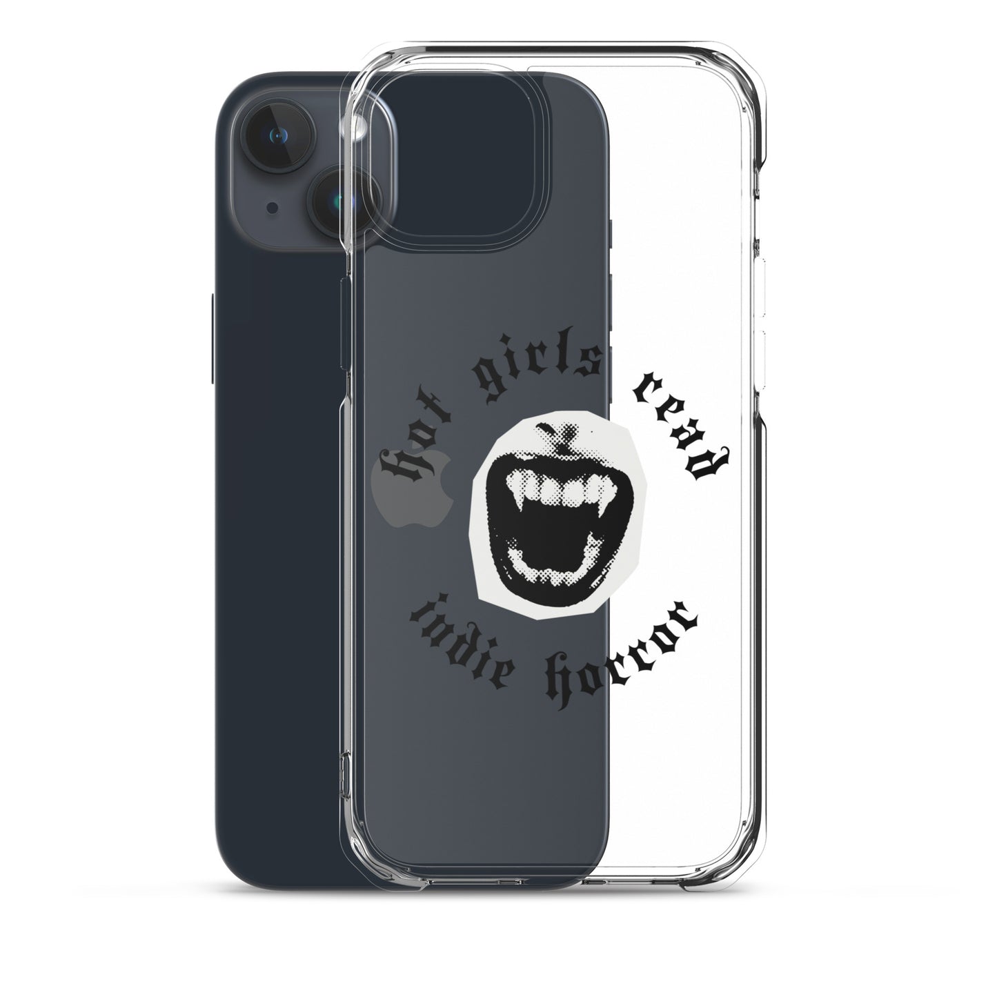 Hot Girls Love Indie Horror Clear Case for iPhone® - Black Label