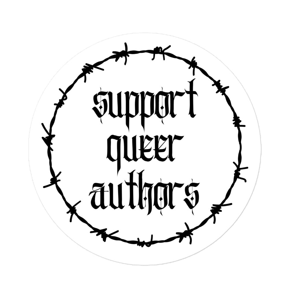 Support Queer Authors Sticker