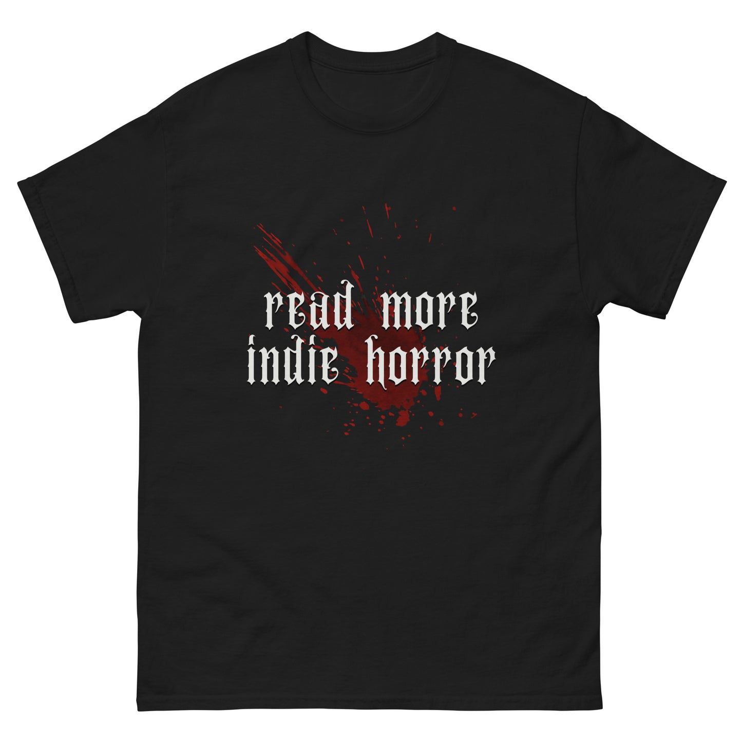 Read More Indie Horror White Logo Tee