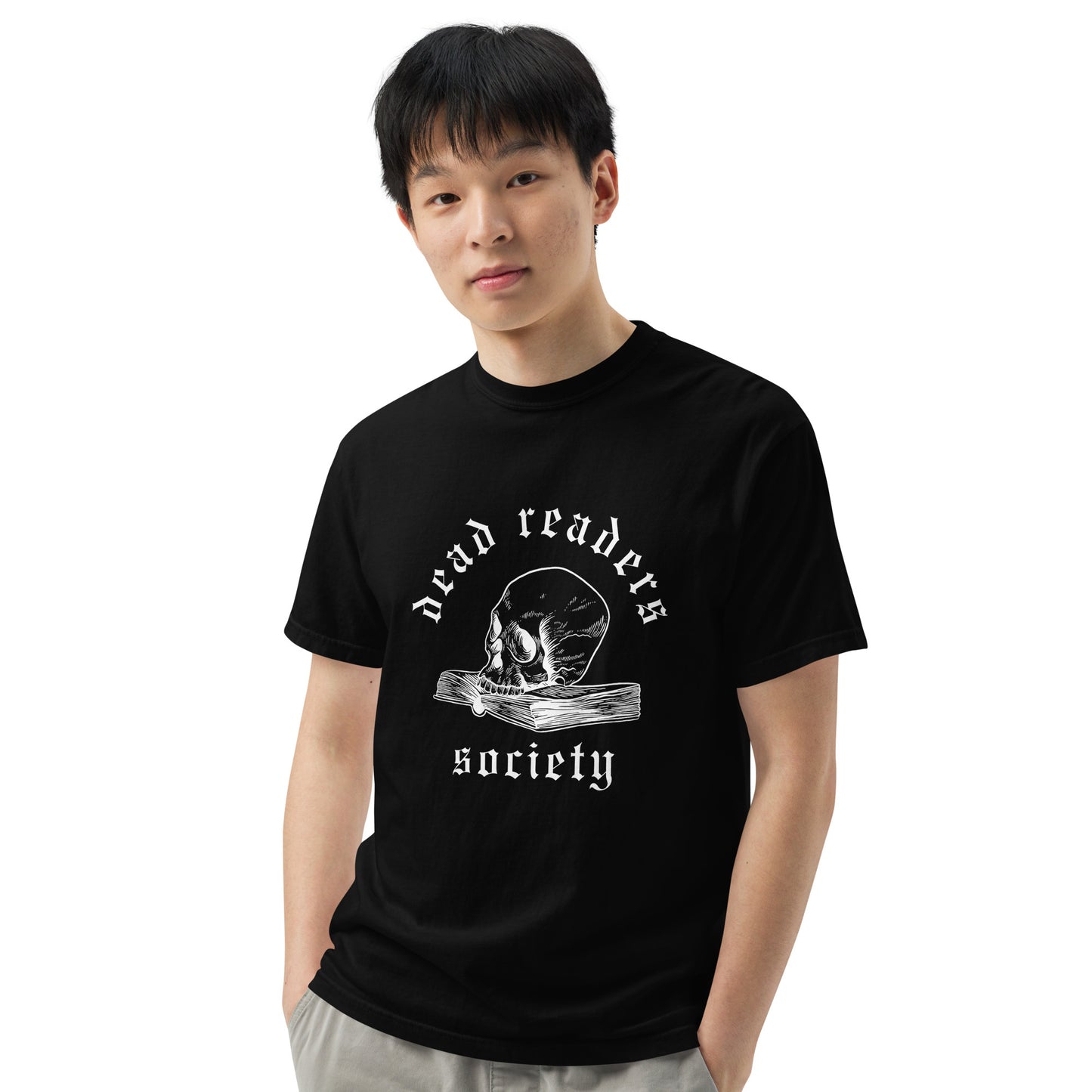 Dead Readers Society garment-dyed heavyweight t-shirt