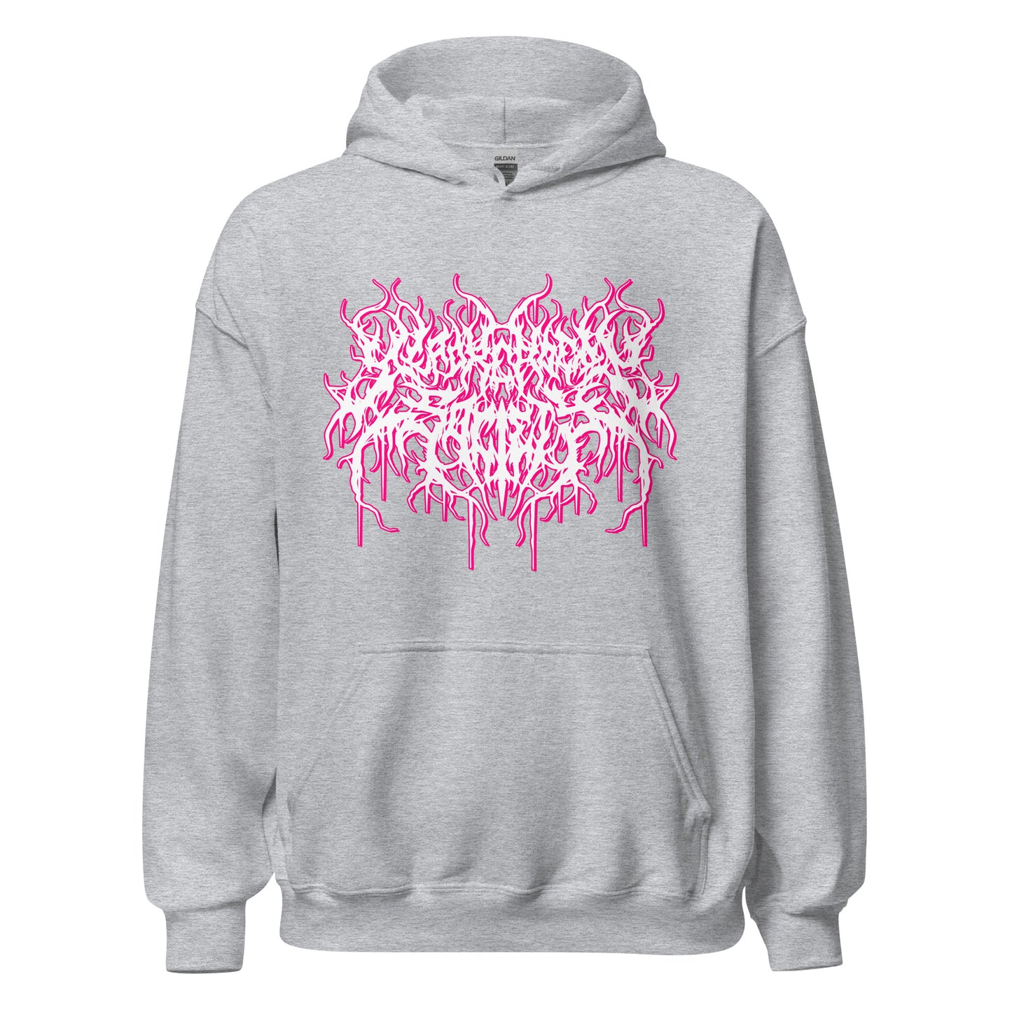 Dead Readers Society | Barbie Metal Logo Hoodie