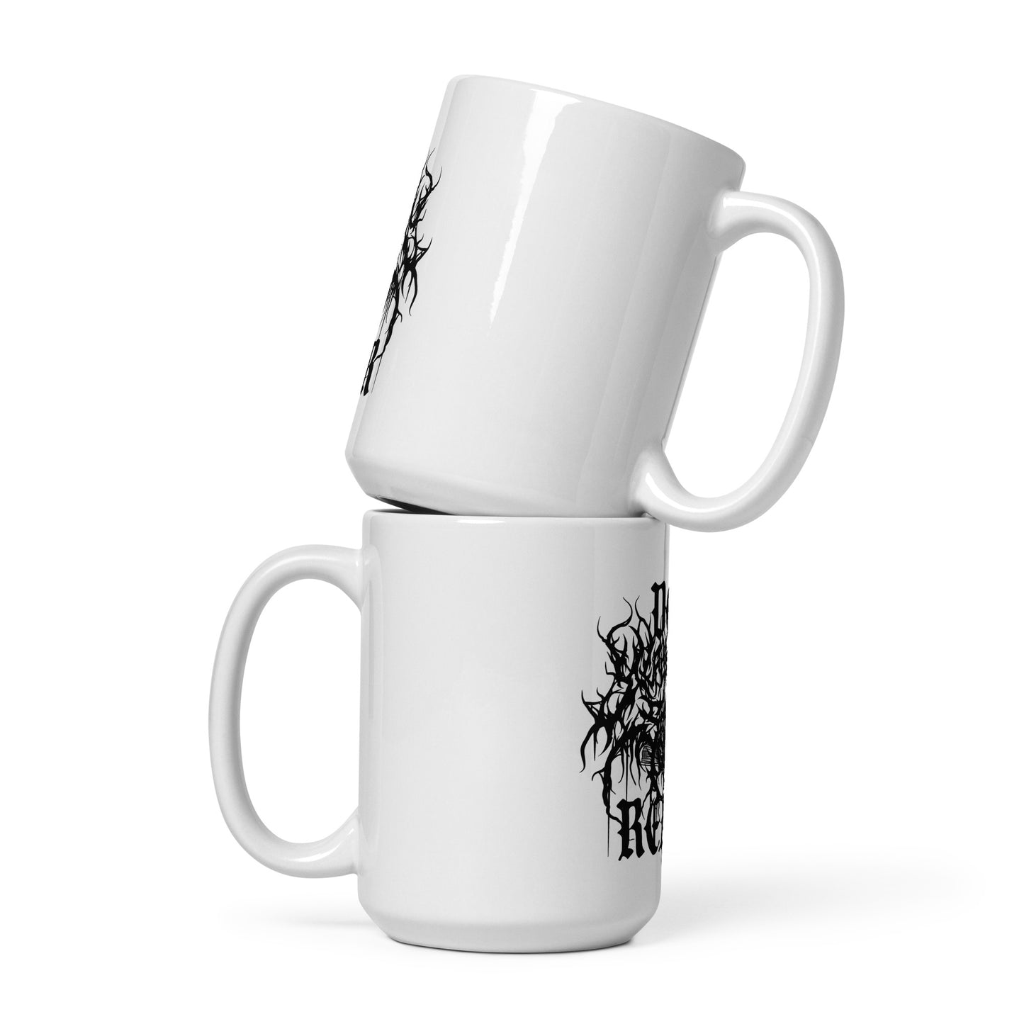 Dead Readers Society | Dead Reader Metal Mug (White)