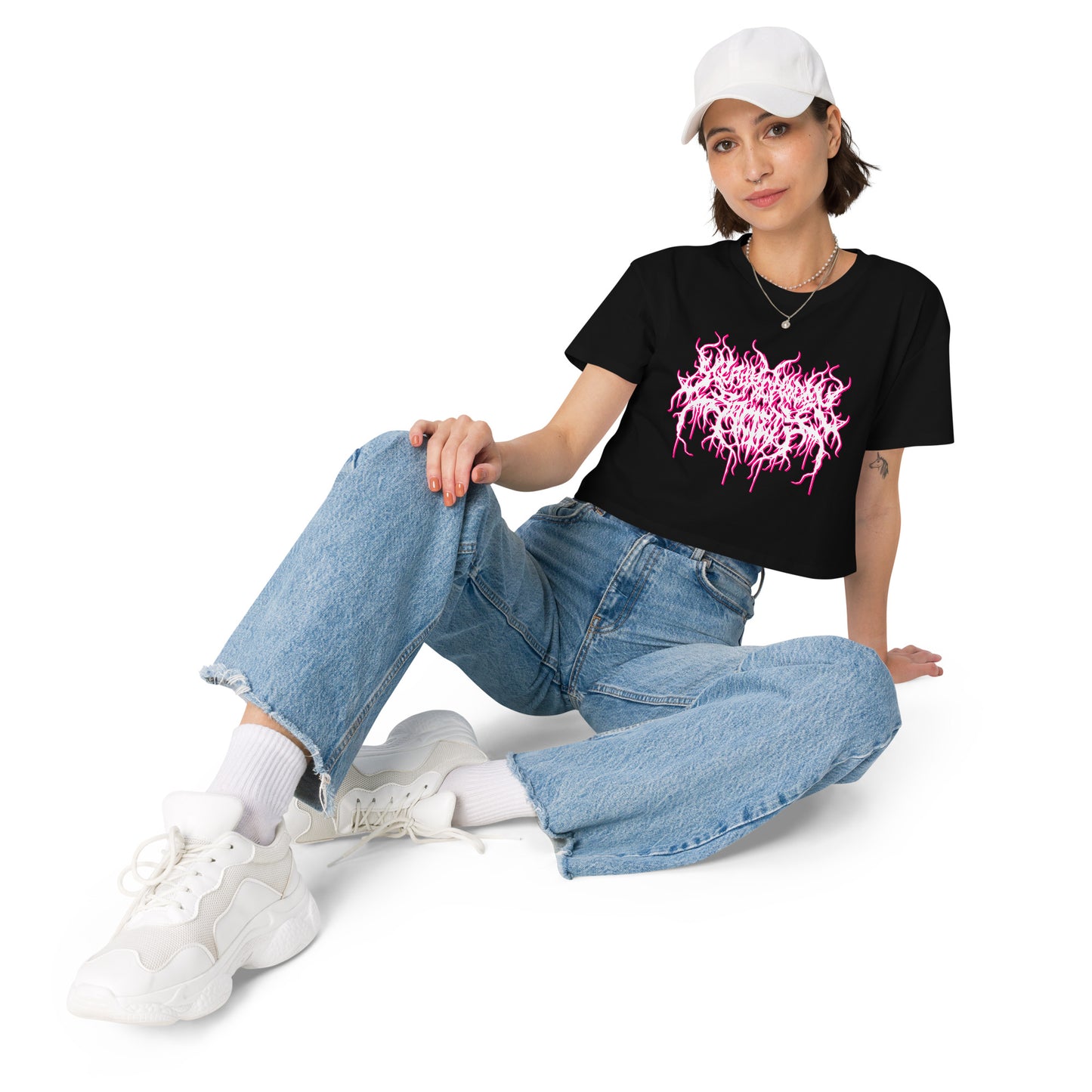 Dead Readers Society | Barbie Metal Logo Crop