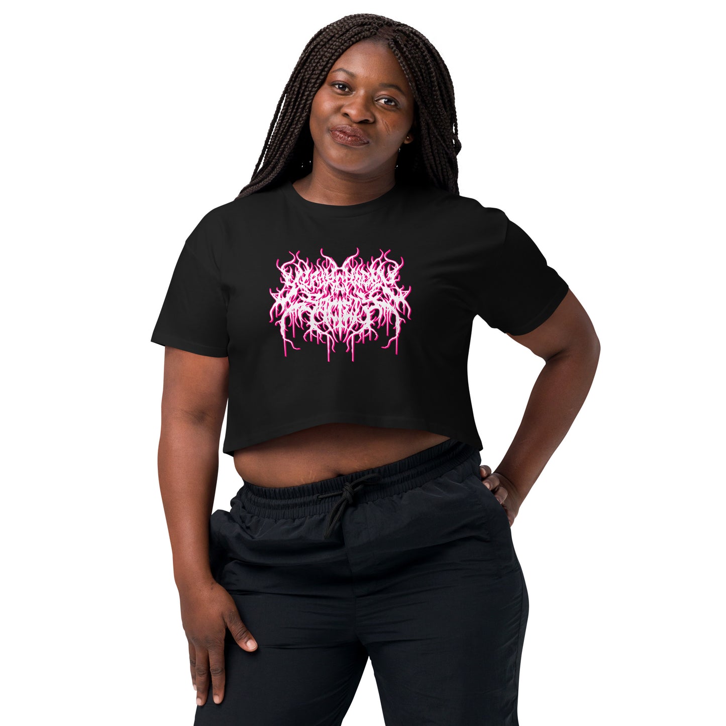 Dead Readers Society | Barbie Metal Logo Crop